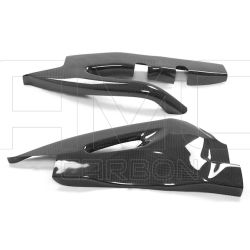 Protections de bras oscillant AMC Carbon pour Suzuki GSXR600 et GSXR750 2006-2010