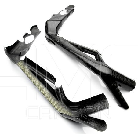 Protections de cadre AMC Carbon pour Triumph 765 Street Triple 2017 et +