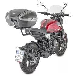 Support spécifique 9351FZ GIVI (sans platine) pour top case MONOKEY ou MONOLOCK sur Moto Morini Seiemmezzo SCR / STR 650
