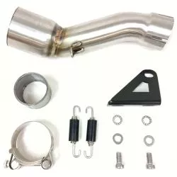 Échappement IXRACE MK2 inox - Honda CB500 Hornet, CBR500R et NX500 2024 et +