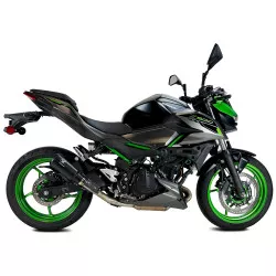 Echappement silencieux IXRACE MK2 black édition homologué - Kawasaki Z400, Ninja 400, Z500, Ninja 500