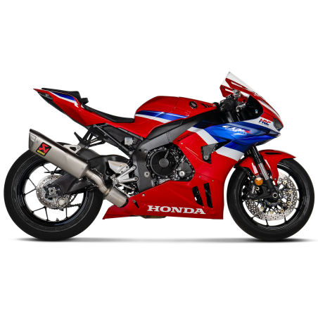 Ligne complète Akrapovic Racing inox silencieux Titane pour Honda CBR1000RR R / SP 2024 et +
