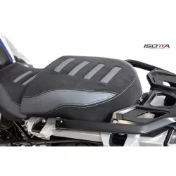 Selle confort Isotta couleur NOIR pour BMW R 1200 et R 1250 GS et GS Adventure