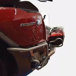 Crash Bar Isotta en acier pour la protection des valises latérales sur BMW K1600GT et K1600GTL 2010-2016