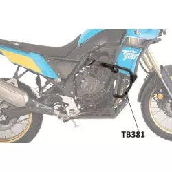 Crash Bar inférieurs Isotta en acier peintes en noir - Yamaha Ténéré 700 2019 et +