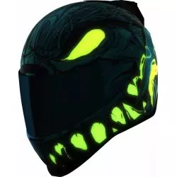 Casque intégral ICON Airform Mips Manik'RR Bleu (phosphorescent)