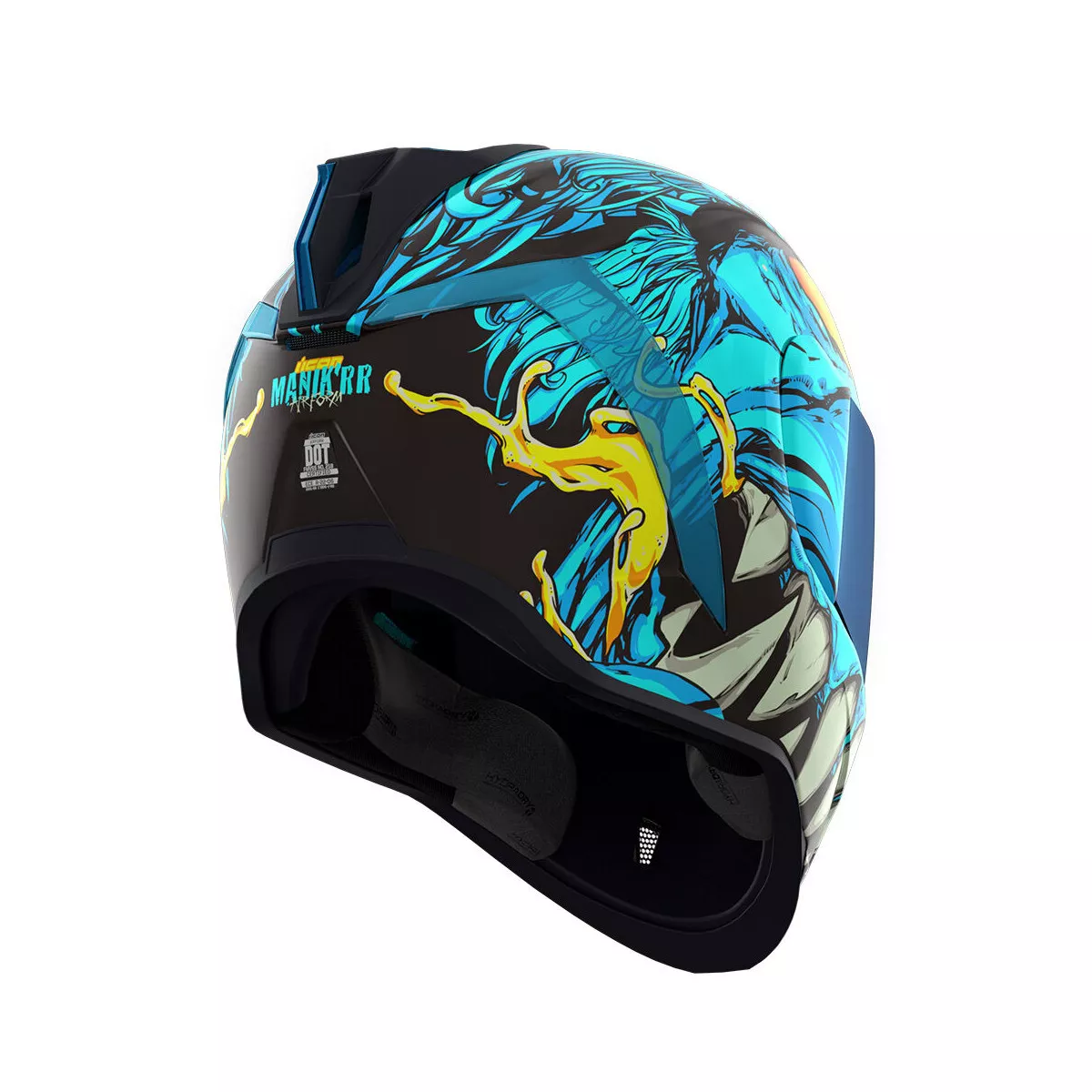 NOX casque jet moto scooter N130 bleu mat métalisé