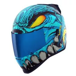 Casque intégral ICON Airform Mips Manik'RR Bleu (phosphorescent)