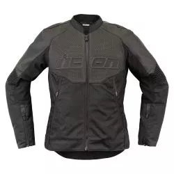 Blouson moto femme ICON Overlord3