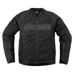 Blouson moto ICON Overlord3 Mesh Noir