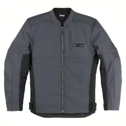 Blouson moto ICON SLABTOWN Gris