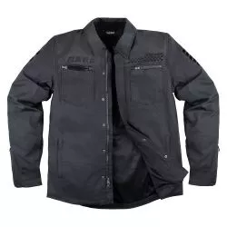 Blouson moto ICON Upstate Canvas National