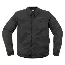 Blouson moto ICON Upstate Mesh CE Noir