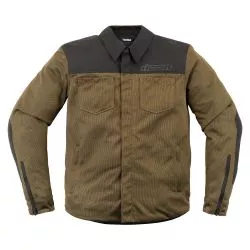 Blouson moto ICON Upstate Mesh CE Vert