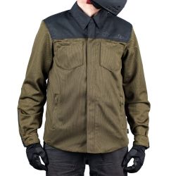 Blouson moto ICON Upstate Mesh CE Vert