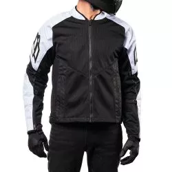 Blouson moto ICON Mesh AF Blanc