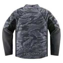 Blouson moto ICON Hooligan CE Tigersblood Gris