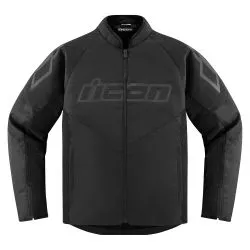 Blouson moto ICON Hooligan CE Noir