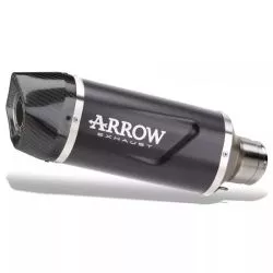 Silencieux INDY RACE ARROW 72654AKN Aluminium Dark embout Carbone - Voge DS 900X 2024 et +