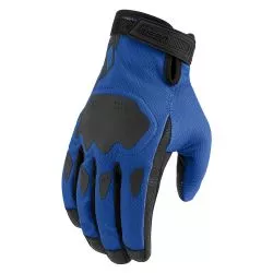 Gants moto Icon Hooligan CE Bleu
