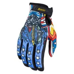 Gants moto Icon Hooligan CE Flyboy