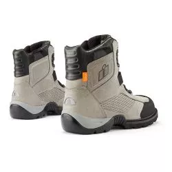 Chaussures moto Homme ICON Stormhawk WP Gris