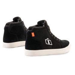 Chaussures moto Homme ICON Carga CE Blanc Noir