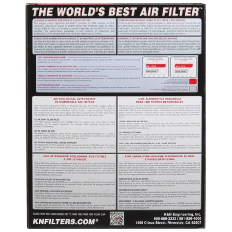 Filtre à air K&N - Honda CBR125R 2002-2016