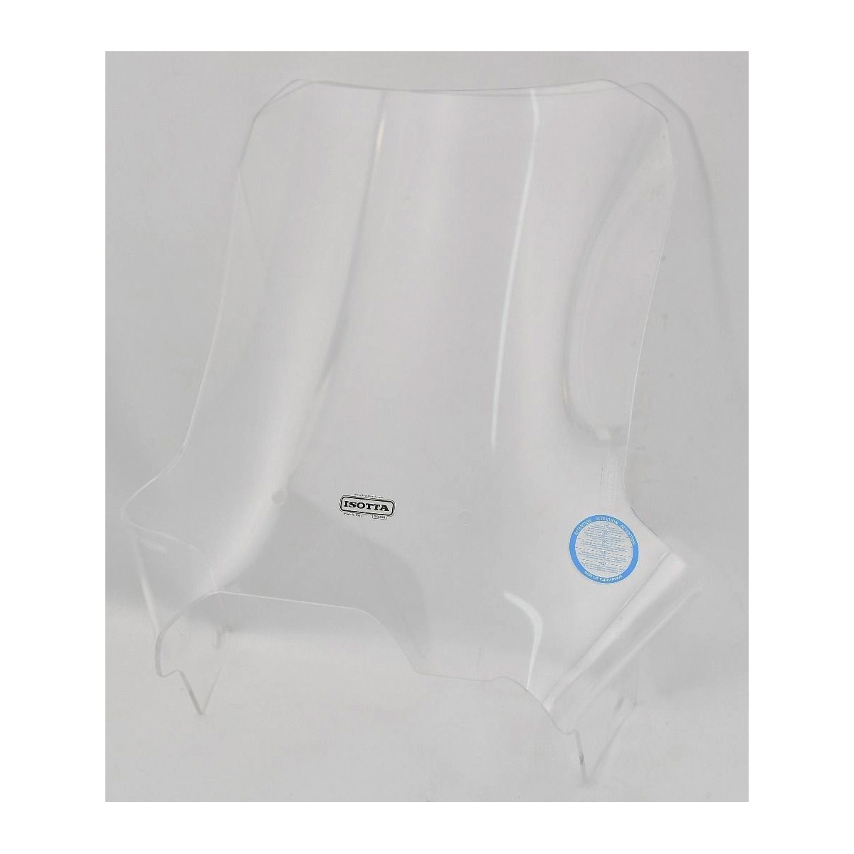 Pare-brise Moyenne Protection ISOTTA Pour Seat MO/Silence S01 125 - Transparent 710x500mm