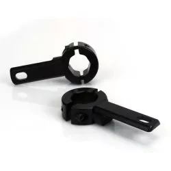 Support pour feux additionnels DENALI ou autre sur cadre et crash bars Ø21-29mm noir
