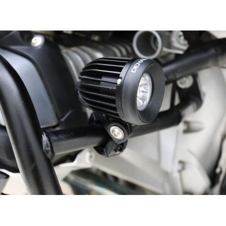 Support pour feux additionnels DENALI ou autre sur cadre et crash bars Ø21-29mm noir