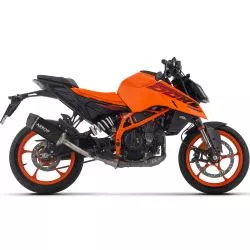 Silencieux INDY RACE EVO ARROW 71972AKN Aluminium Dark KTM Duke 125 et 390 2024 et +