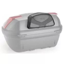 Dosseret E131S simili cuir noir pour Top Case GIVI B39, V40, B47 et B36