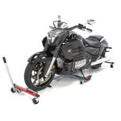 Déplace moto 3 points U-Turn Motor Mover XL de ACEBIKES pour faciliter le rangement de votre moto