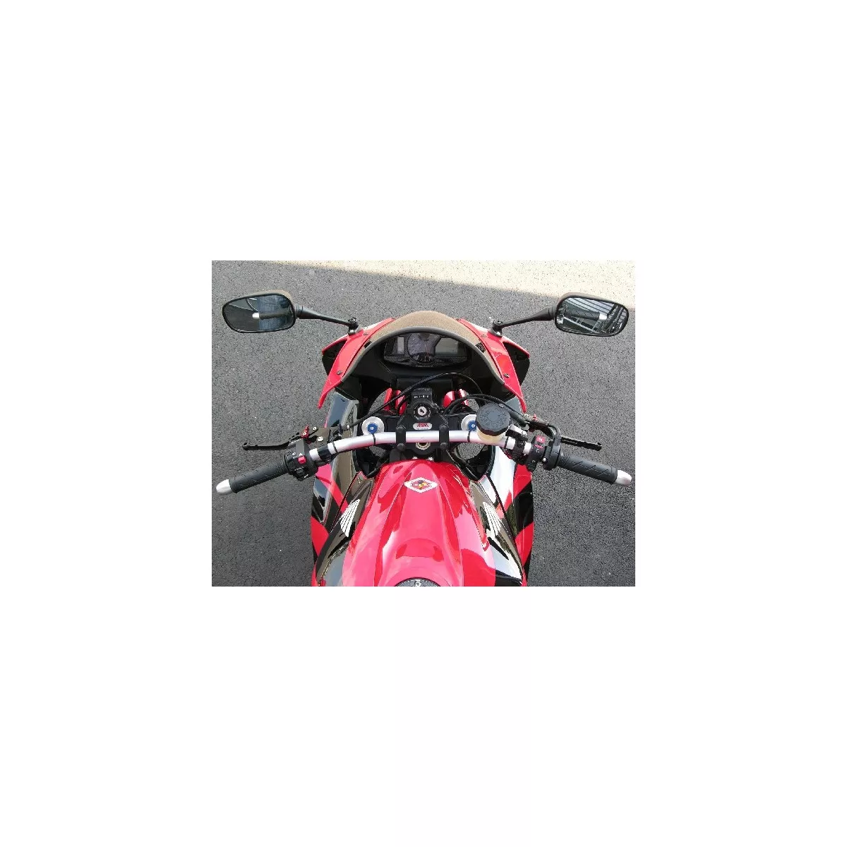 Embouts CNC 6061 Poignées Guidon Moto 7/8