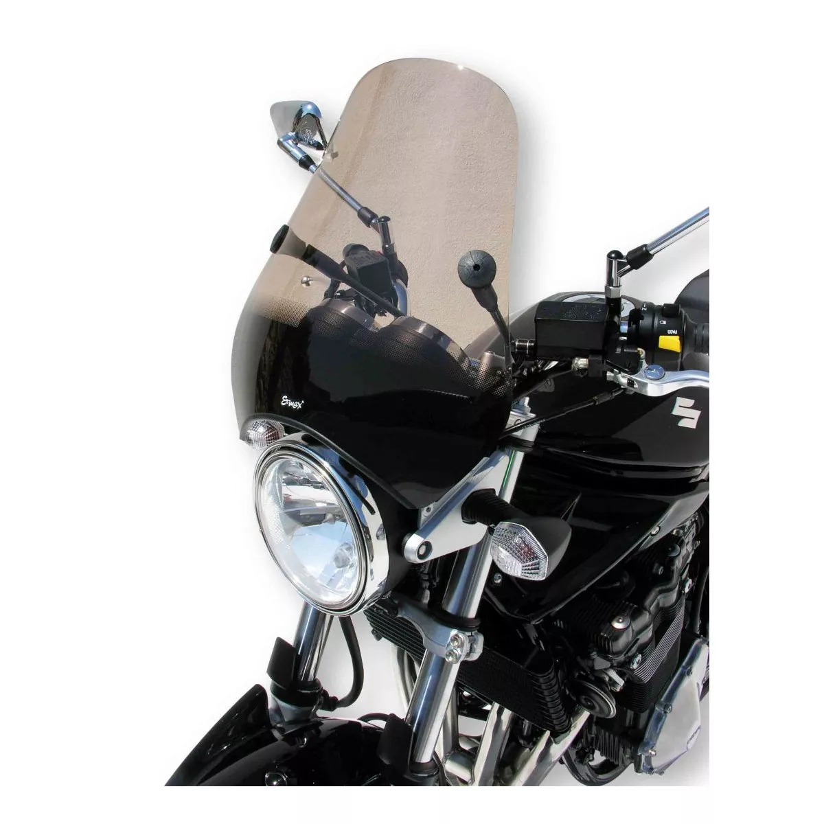 Pare-Brise Puig Mito Pour Yamaha XJR 1300 99-16 - Protection Vent Noir