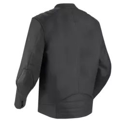Blouson moto cuir SEGURA PHIL noir