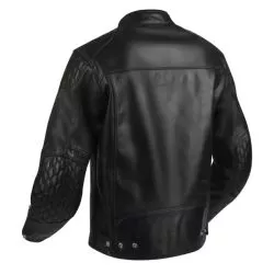 Blouson moto cuir SEGURA CURTIS noir