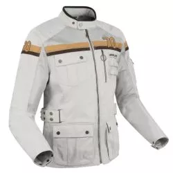 Blouson moto SEGURA MOJO gris marron