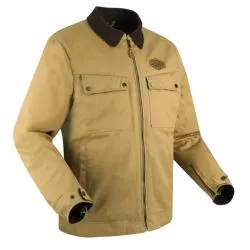 Blouson moto SEGURA TAMPICO beige