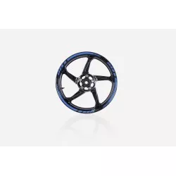 Liseret de jante moto - CHAFT - Tribal Delux Bleu