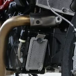 Protection de radiateur d'huile R&G RACING argent Indian FTR 1200
