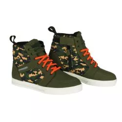 Baskets moto Segura SANTANA kaki camo