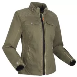 Blouson moto Femme SEGURA LADY BAHIA kaki