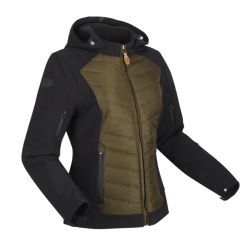 Blouson veste moto Femme SEGURA LADY NATCHO 2 Noir Kaki