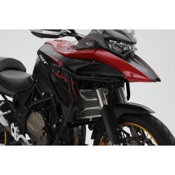 Crash Bar Isotta en aluminium noir pour QJ MOTOR SRT700X 2024 et +