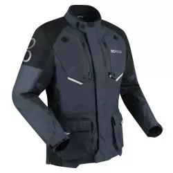 Veste moto BERING CALGARY Noir Gris