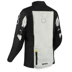 Veste moto BERING ZEPHYR Noir gris jaune