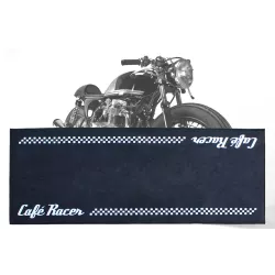Tapis Moto CAFÉ RACER pour garage, atelier, paddock ou showroom