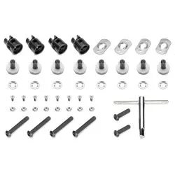 Kit GIVI 12RKIT pour transformer les supports valise latérales en supports démontables rapides
